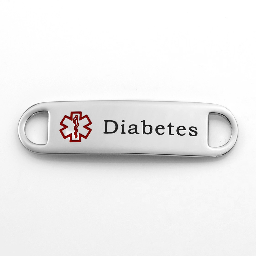 Stainless Steel Medical ID tag - with Engraving (various options) image 0